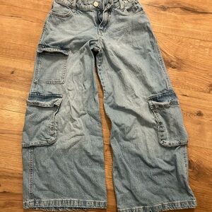 Art Class Girls Denim Cargo Jeans